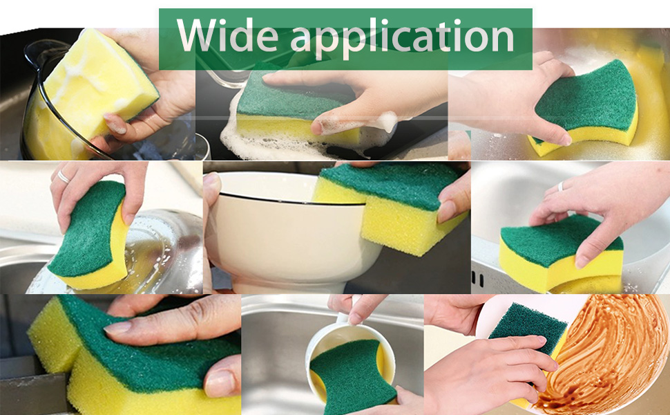 Whfoeps sponges for dishes