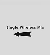 PoP voice Professional Wireless Lavalier Microphone for iPhone iPad Cordless Omnidirectional Cond...