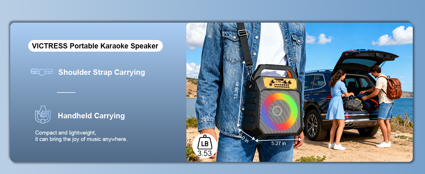 portable speaker karaoke