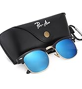 Pro Acme Semi-Rimless Polarized Sunglasses UV 400 Protection for Women Men