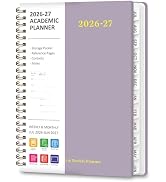 Planner 2026-2027, Weekly and Monthly Academic Year Calendar Planner, July 2026 - June 2027, Dail...
