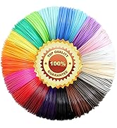 TTYT3D 1.75mm ABS 3D Pen Printer Filament Refills, 20 Colors, Each Color 3.5m, Total 70m ABS Samp...