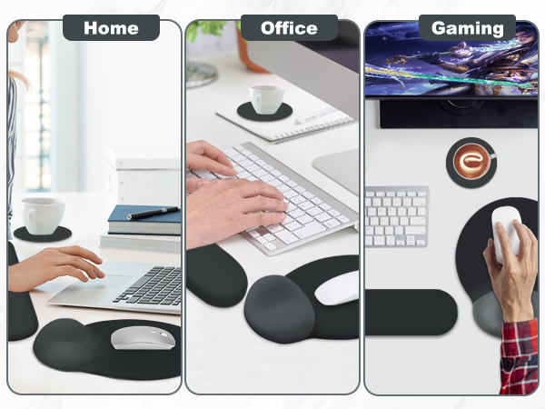 Mouse pad for multiple uses