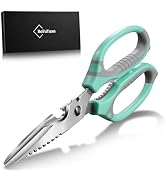 BoFuYuan Kitchen Scissors for Food 9''.Removable Heavy Duty Stainless Steel All Purpose Ultra Sha...