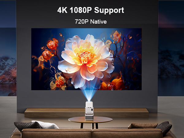 4k 1080p hd projector