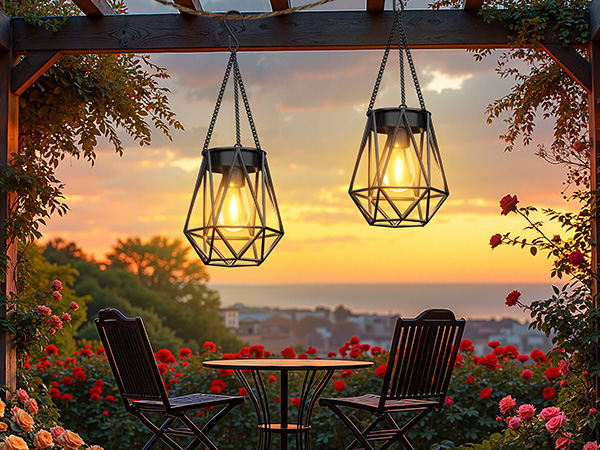 outdoor solar lanterns waterproof