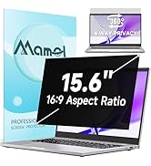 360° Privacy Screen for Laptop 15.6 Inch 16:9, 4 Way Computer Monitor Privacy Shield, Anti Glare ...