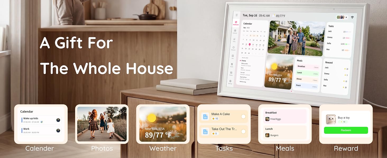 electronic calendar for wall