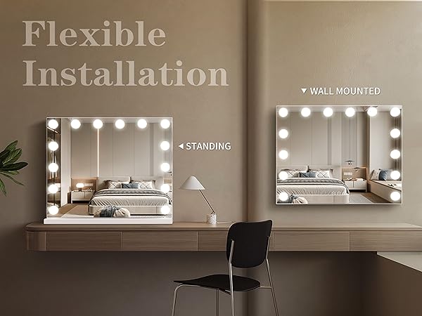 vanity mirror with lights