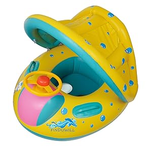 FindUWill Inflatable Baby Float
