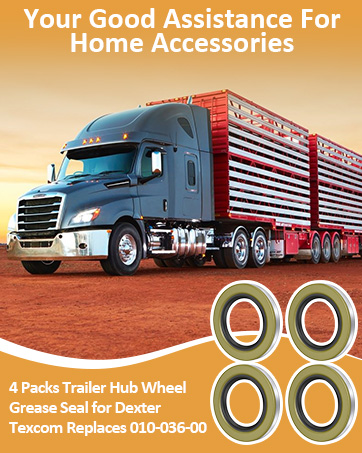 4 Packs Trailer Hub Wheel Grease Seal for Dexter Texcom Replaces 010-036-00