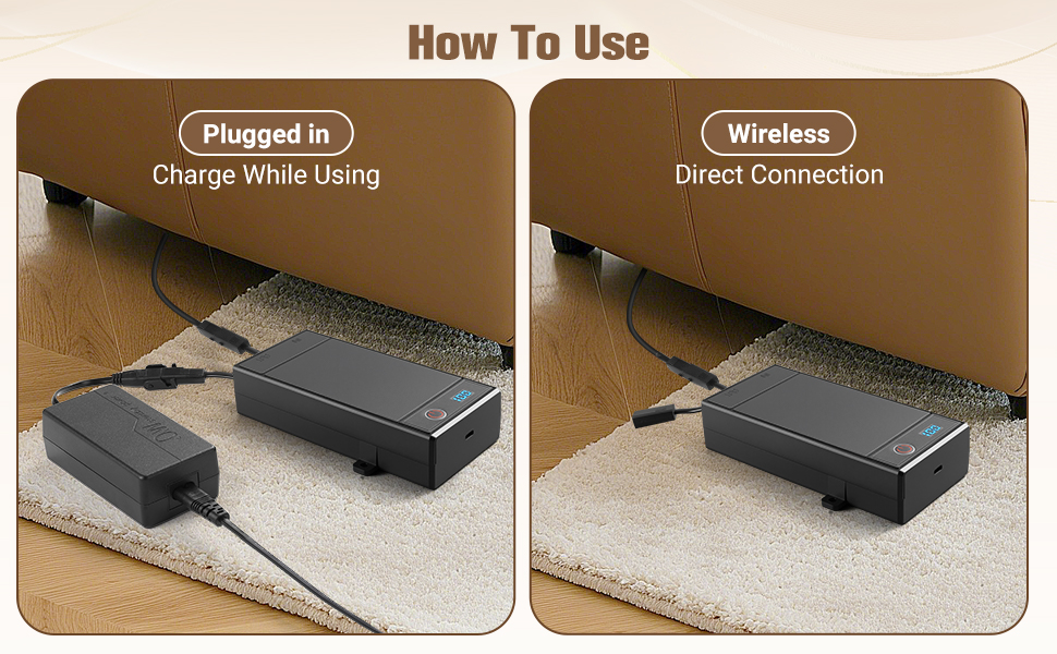 power recliner battery pack