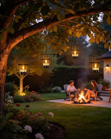 solar hanging lanterns
