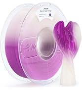 AMOLEN PLA 3D Printer Filament, UV or Sunlight Color Change to Purple PLA Filament 1.75mm, Dimens...