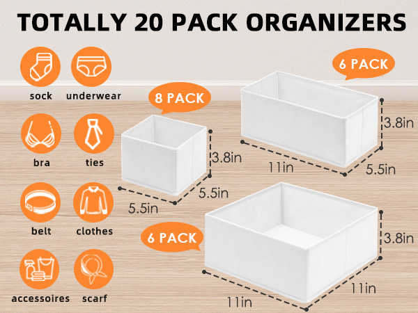 dress drawer organizers