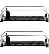 2Pcs Drink Organizer for Fridge - Self-Pushing Soda Can Dispenser Refrigerator Bottle Organizer B...