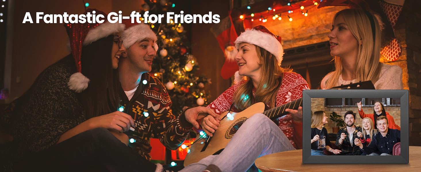 Digital picture frame wifi samrt Eletric photo frame Uhale 10.1 inch