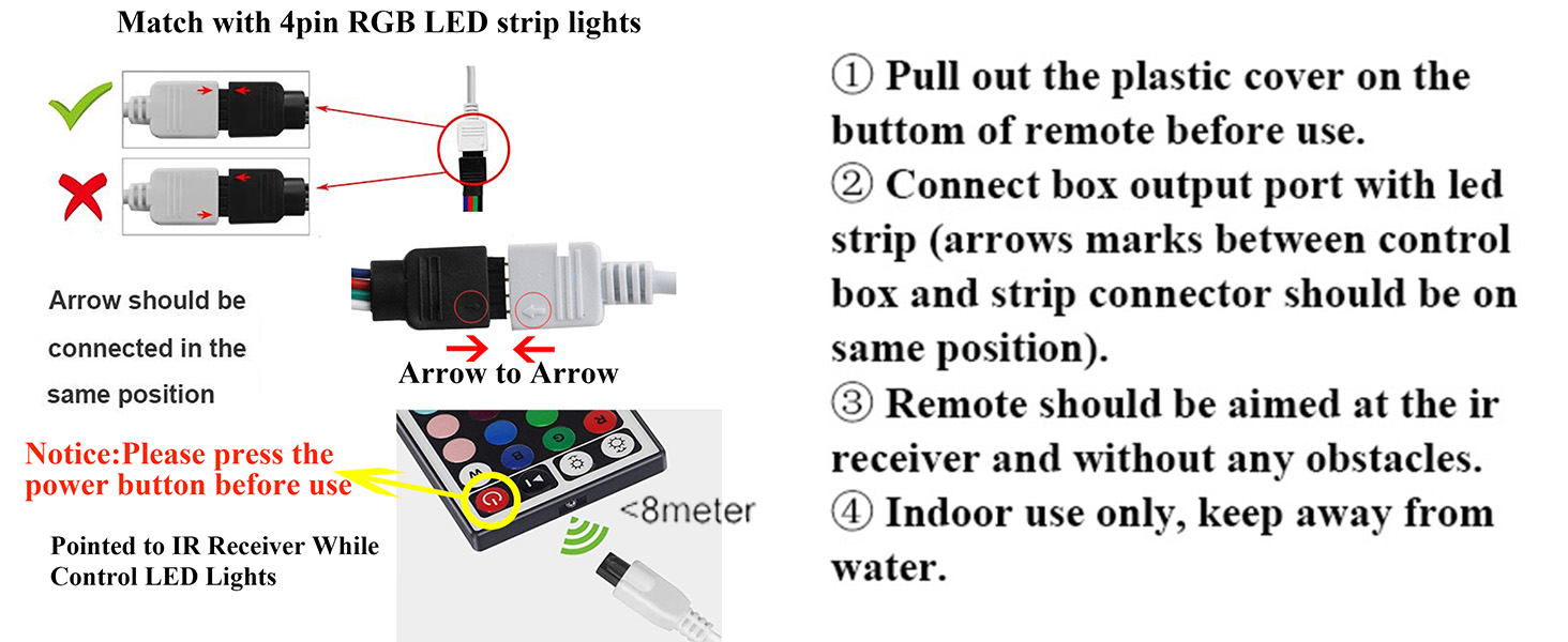 led light plug adapter