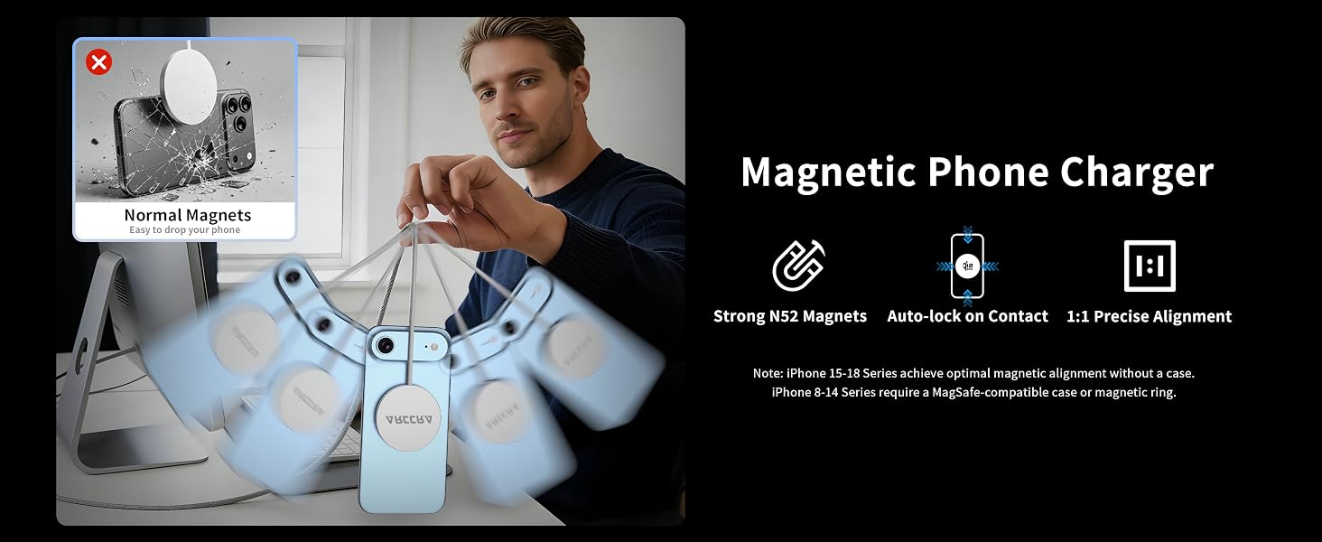 25w magnetic wireless charger