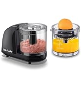 Liebe&amp;Lecker 2 In 1 Mini Food Processor, 1.5 Cup Mini Chopper and Citrus Juicer for Cutting Veget...