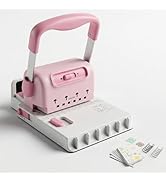 MAKEASY Portable Cinch Book Binding Machine — 2-in-1 Wire &amp; Disc Binding Kit for DIY Journals, Pl...