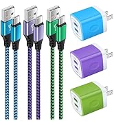 USB Wall Charger Block Fast Charging Brick for Samsung Galaxy S24 S23 S22 S21 S20 FE A15 A14 Z Fl...