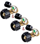 GasSaf Propane Tank Gauge Level Indicator-Universal QCC1 Propane Tank?Heater Grill and Other Gas ...