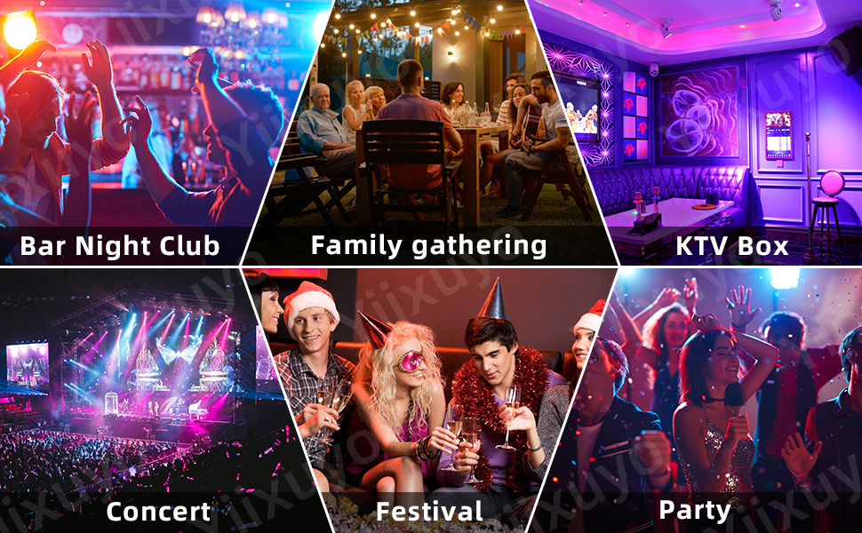 New LED PARTY LAMPS - Disco Ball Light