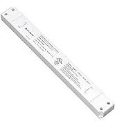 HitLights 36W Dimmable LED Driver Transformer, Power Supply 100-277V AC to 12V DC, Compatible wit...