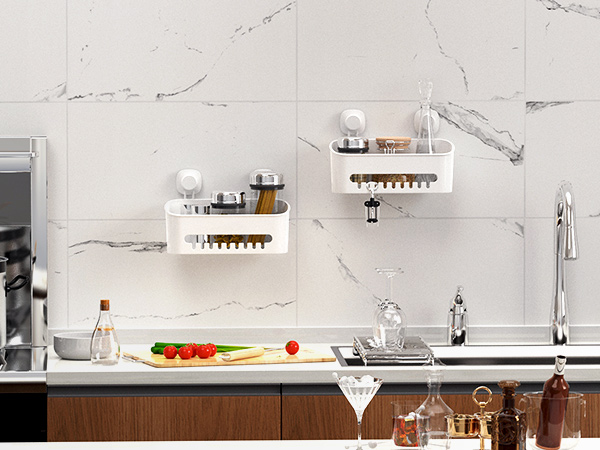 suction cup shower caddy