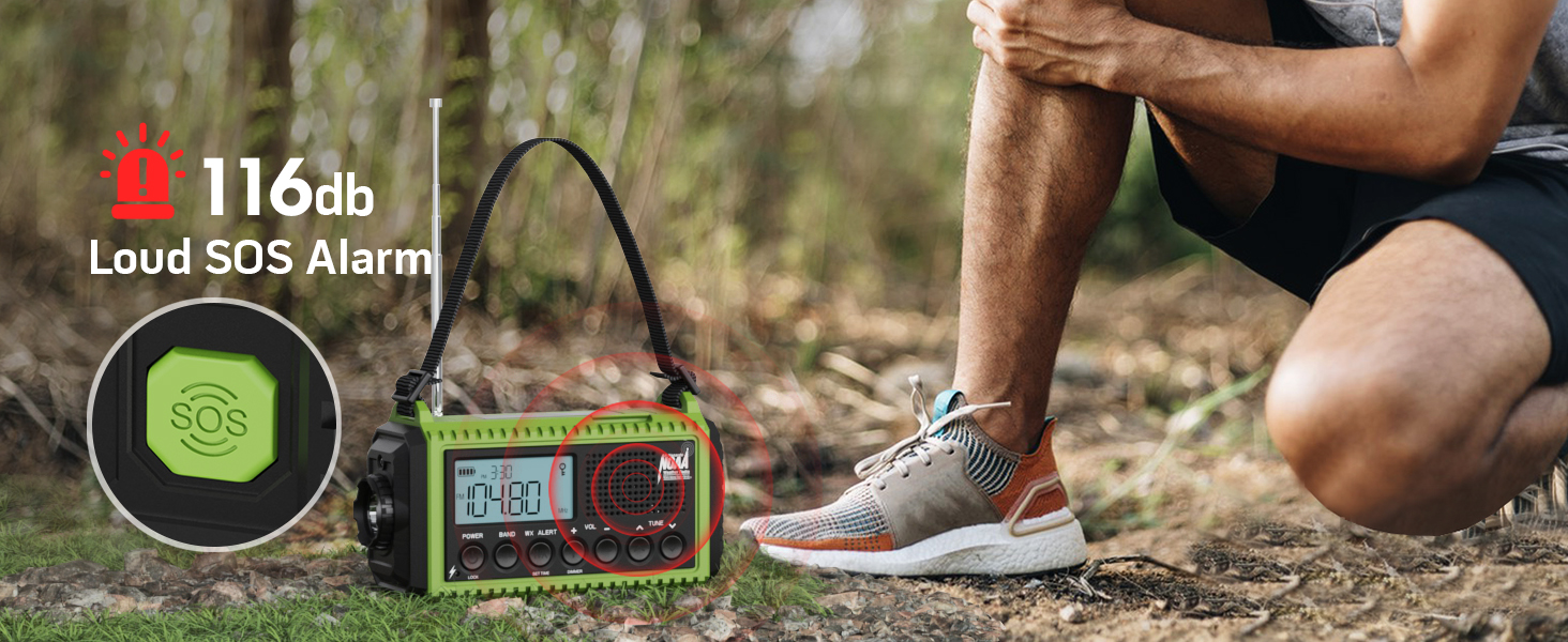 portable emergency radio