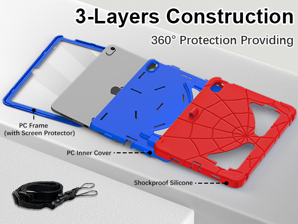 Military-Grade and Shockproof Material