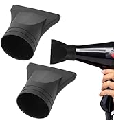 Healvian 2pcs Universal Hair Diffuser,Hair Dryer Attachment Nozzle,Blow Dryer Nozzle,Plastic Hair...