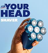 Dollar Shave Club | for Your Head Shaver | Seven Rotary Blades, Shower Safe, Easy to Clean | Elec...