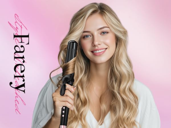 farery large barrel curling iron