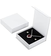 Bssay 20 Pack Jewelry Gift Boxes Necklace Earring Ring Box Gift Box with Cotton Filled and Lids,J...