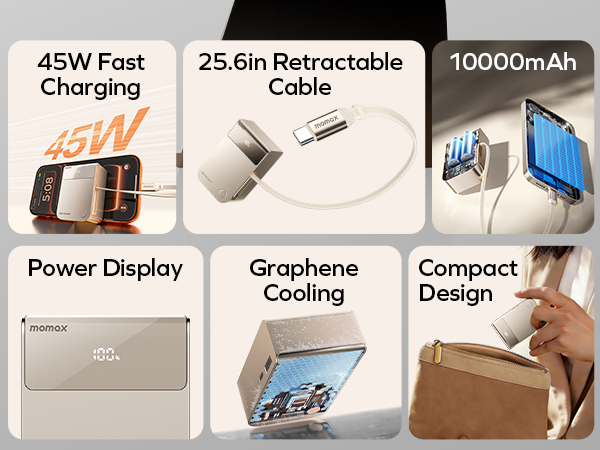 MOMAX Mini Portable Charger,