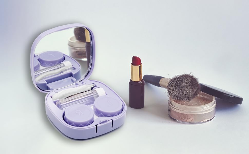 contact lens case travel kit