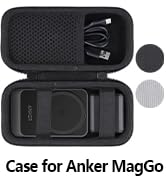 co2CREA Hard Case Compatible with Anker MagGo 3-in-1 Charging Station Qi2 Certified 15W MagSafe-C...