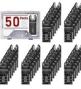 Adust 50 Wood Multitool Blades Multi Tools Blades Oscillating Saw Blades Fit Dewalt Tools Ryobi B...
