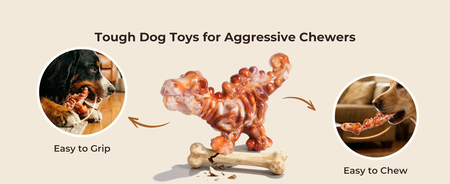 indestructible dog toy