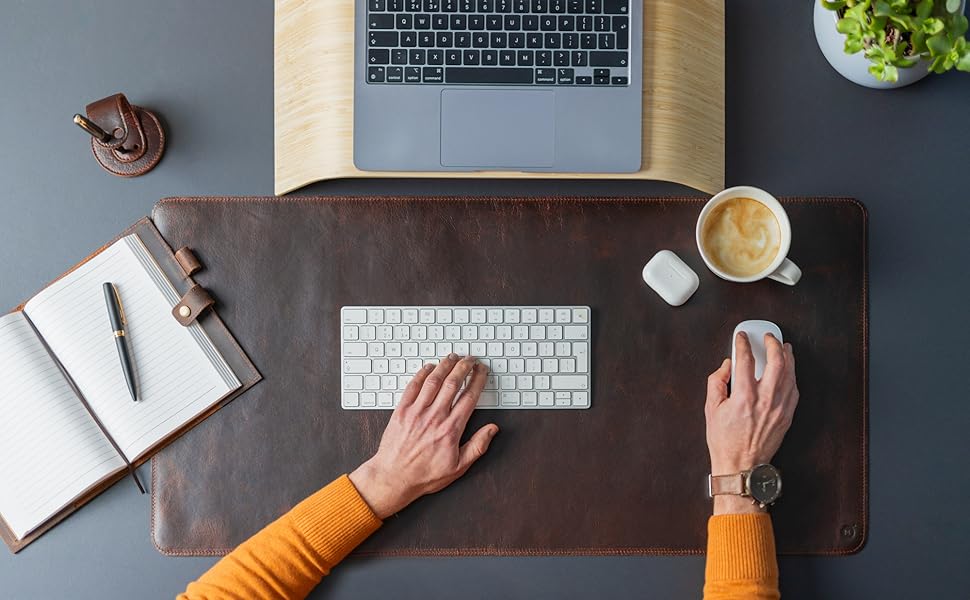 leather desk pad desk mat