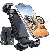 JOYROOM Motorcycle Phone Mount, 2024 New Bike Phone Holder for Handlebar