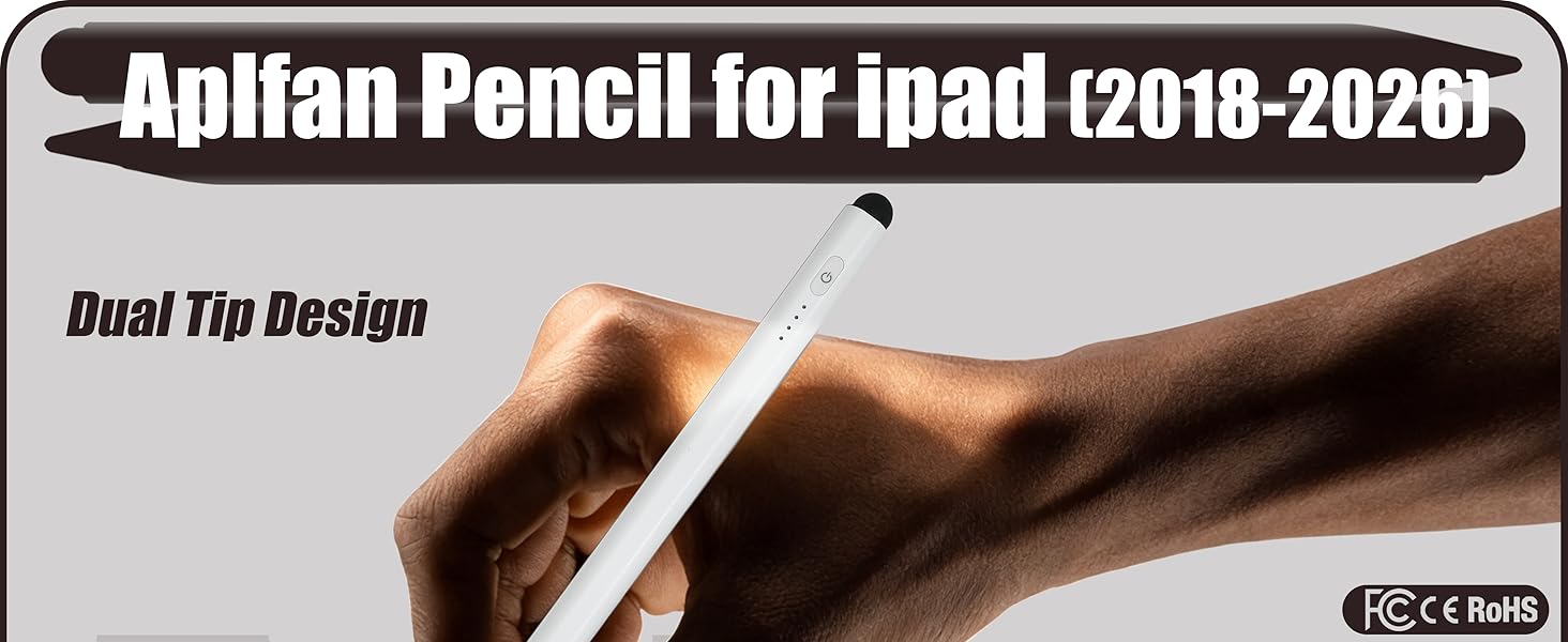 Aplfan pencil for ipad 2018-2026