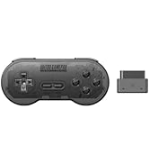 8Bitdo Sn30 2.4G Wireless Gamepad for Original SNES/Sfc (Transparent Edition)