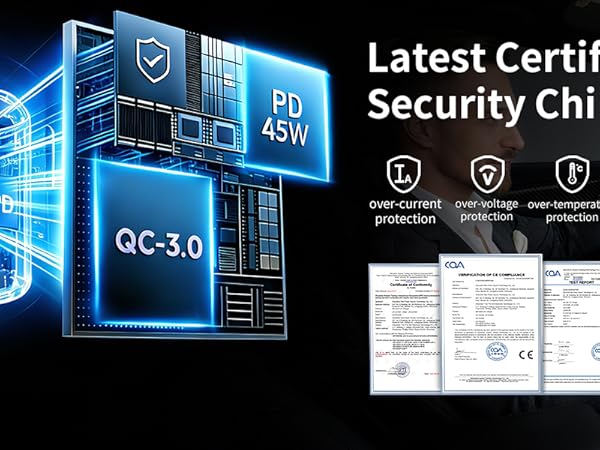 Intelligent Protection, Safe Charging Guaranteed