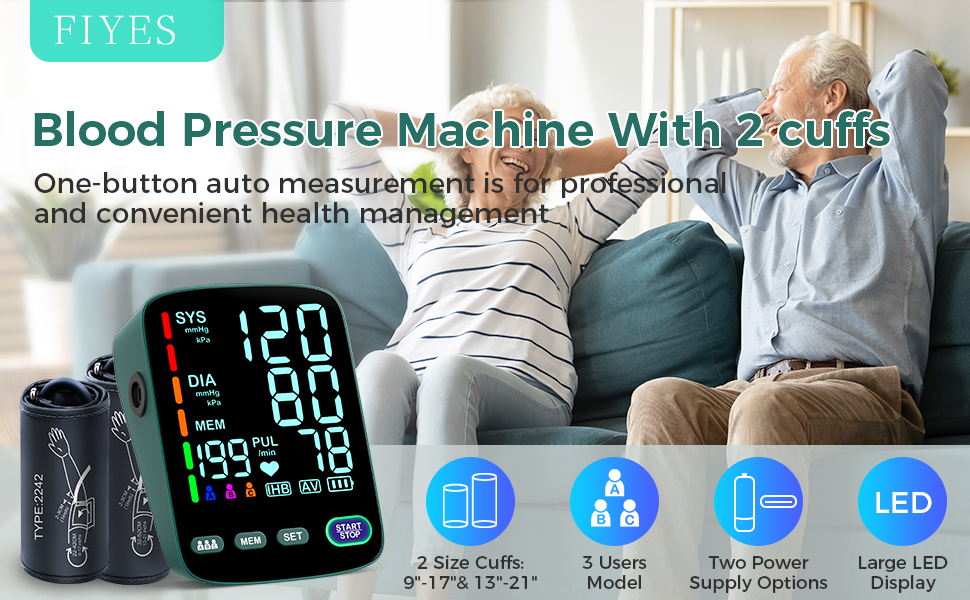 Blood Pressure Monitor for Home Use
