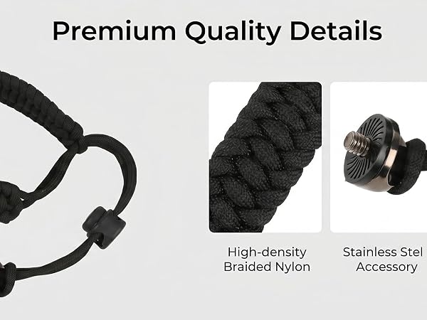 One-hand length adjust – Slides smoothly, fits any wrist tightness. No slip.