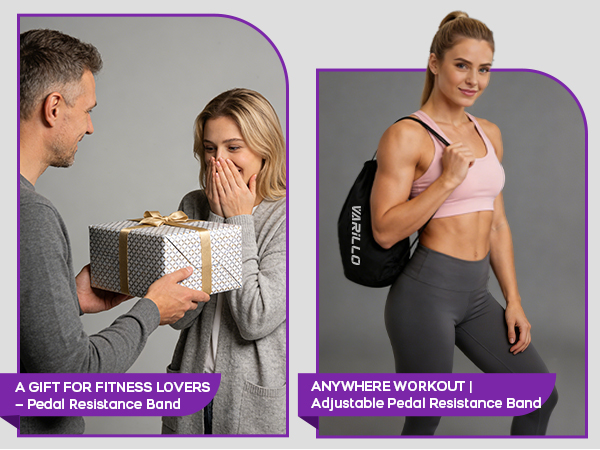 foot pedal resistance band