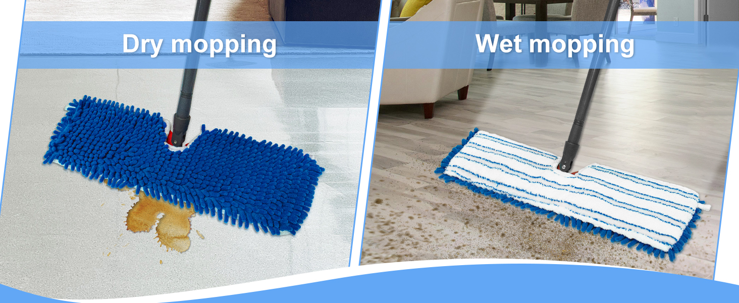 spin mop replacement head